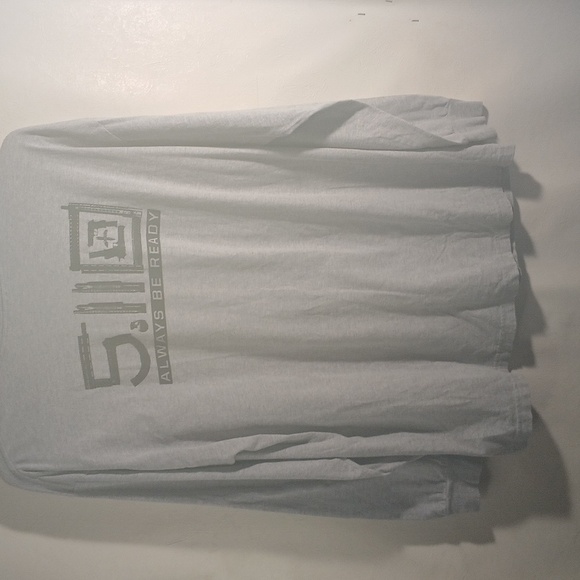 5.11 Tactical Men's T-Shirt Long Sleeves Size XLarge - Picture 5 of 5